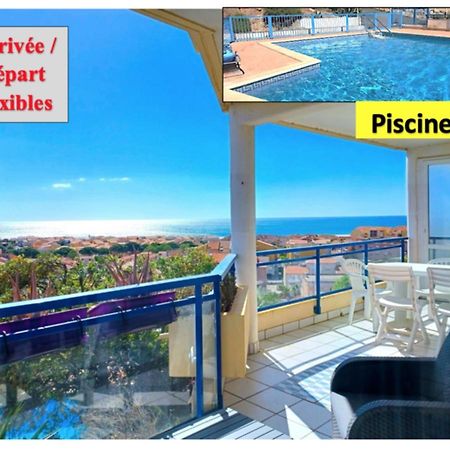 Plain-Pied, Terrasse, Piscine, Pleine Vue Mer, Plage A 6' A Pied, Parking, Wifi Fleury  Eksteriør billede