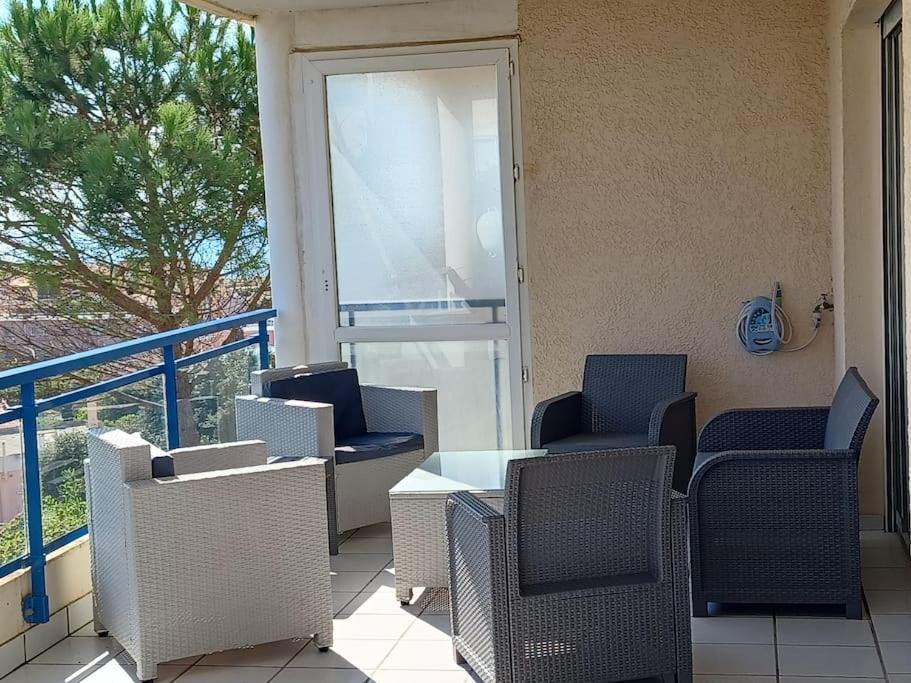Plain-Pied, Terrasse, Piscine, Pleine Vue Mer, Plage A 6' A Pied, Parking, Wifi Fleury  Eksteriør billede
