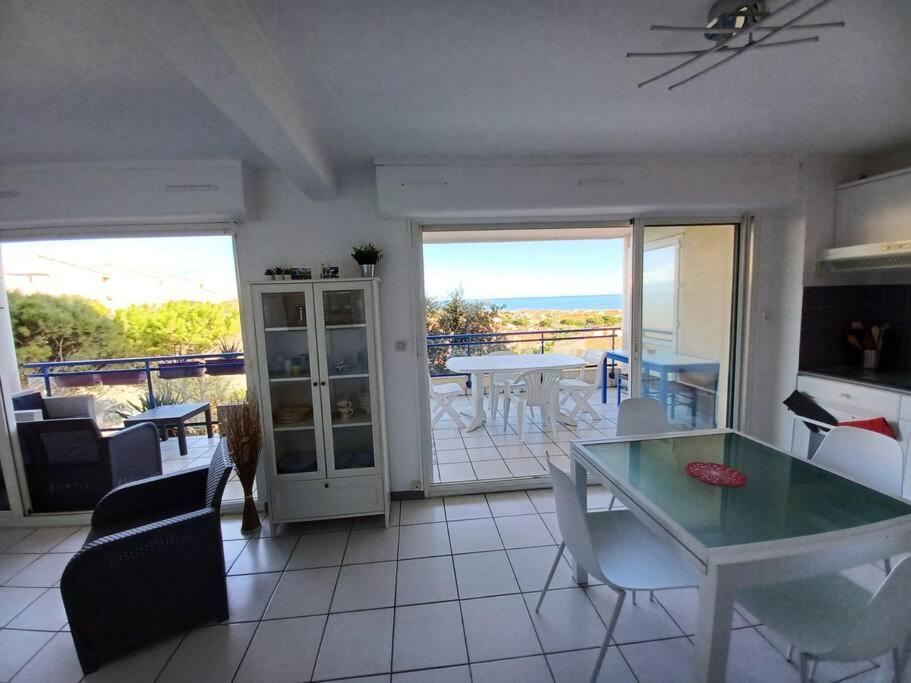 Plain-Pied, Terrasse, Piscine, Pleine Vue Mer, Plage A 6' A Pied, Parking, Wifi Fleury  Eksteriør billede