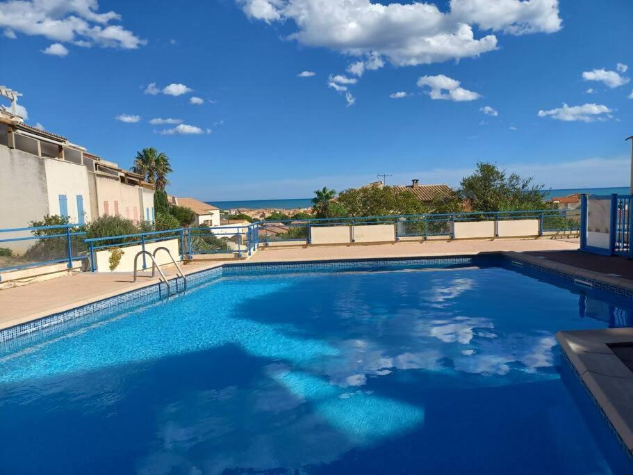 Plain-Pied, Terrasse, Piscine, Pleine Vue Mer, Plage A 6' A Pied, Parking, Wifi Fleury  Eksteriør billede