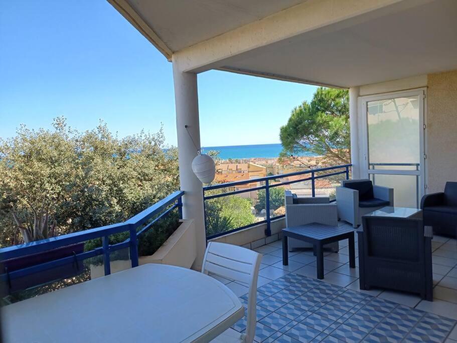 Plain-Pied, Terrasse, Piscine, Pleine Vue Mer, Plage A 6' A Pied, Parking, Wifi Fleury  Eksteriør billede