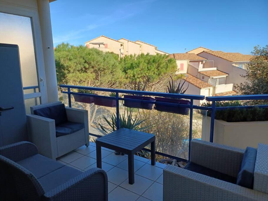Plain-Pied, Terrasse, Piscine, Pleine Vue Mer, Plage A 6' A Pied, Parking, Wifi Fleury  Eksteriør billede