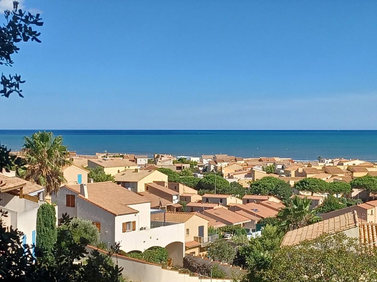Plain-Pied, Terrasse, Piscine, Pleine Vue Mer, Plage A 6' A Pied, Parking, Wifi Fleury  Eksteriør billede